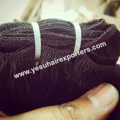 Double Machine Weft Remy Hair