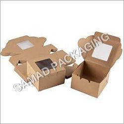 Brown Cake Packaging Corrugated Box