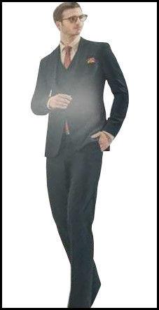 Black Formal Suits For Men