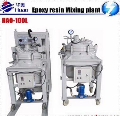 Epoxy Resin Thin Film Degassing Vacuum Mixing With Injection Device