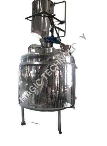Silver Hard Structure Syrup Making Kettle