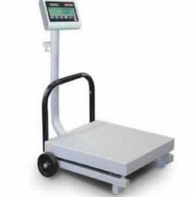 White Digital Bench Weighing Scale