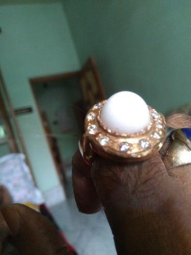 Attractive Conch Pearl Ring