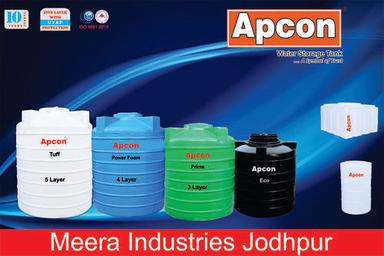 Round Shape Apcon Water Tank Grade: Premium