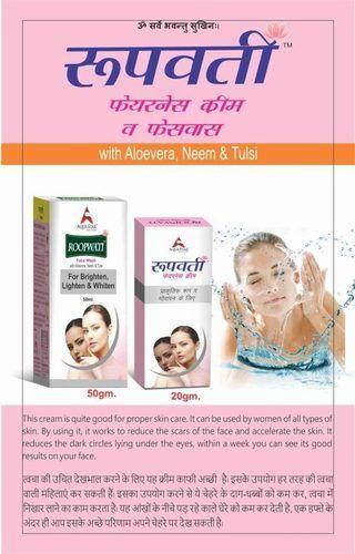 Roopwati Fairness Cream And Facewash Age Group: 16-60