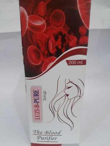 Ayurvedic Blood Purifier Syrup Cool And Dry Place