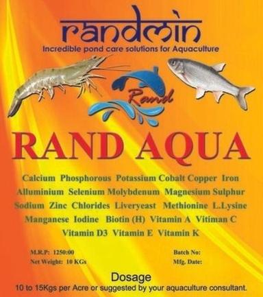 (Rand Aqua) Randmin - Aqua Animal Feed Supplement Ingredients: Mineral Mixture For Aquaculture