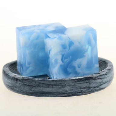 Blue Rectangular Shape Washing Soap