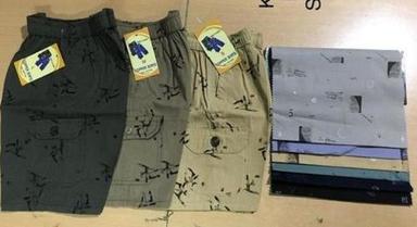 Breathable Printed Kids Cargo Shorts