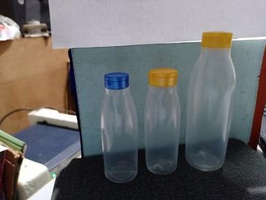 Transpernt Hdpe Sanitizer Bottles With Flip Top Cap