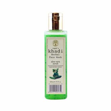 Smooth Texture Vagad'S Herbal Aloe Vera Scrub Face Wash