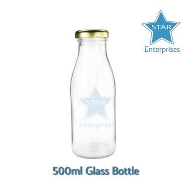 500Ml Glass Bottle For Milk Packaging Capacity: 500 Milliliter (Ml)