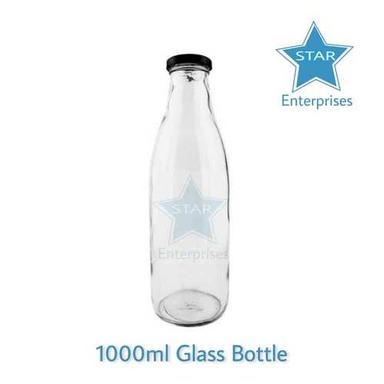 Empty 1000Ml Milk Glass Bottle Capacity: 1000 Milliliter (Ml)
