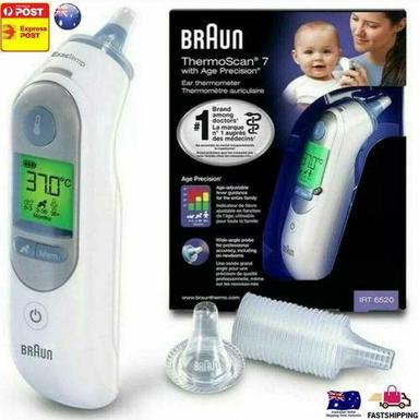 Electronic Braun Thermoscan 7 Irt6520 Professional Baby Digital Ear Thermometer