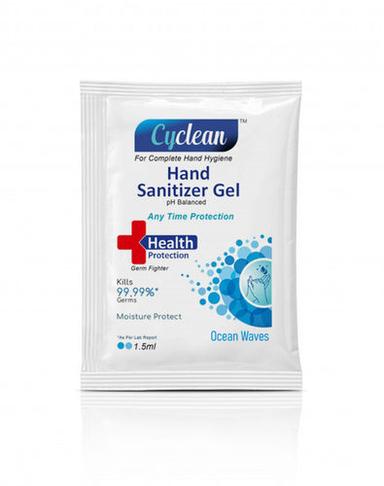 Color Less Cyclean Hand Sanitizer Gel 1.5Ml Pouch