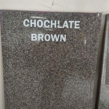 Chocolate Brown Granites Slabs Application: Industrial