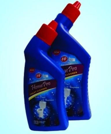 Blue Liquid Toilet Cleaner Bottle