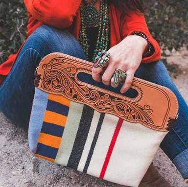 Multicolor Leather Designer Ladies Bags