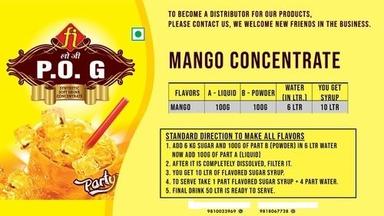 Beverage Mango Soft Drink Concentrate