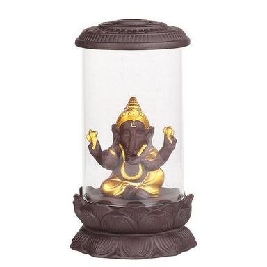 Durable Glass Covered Ganesha Smoke Fountain