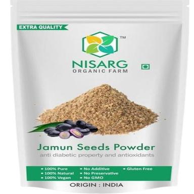 Herbal Product Natural Jamun Seeds Powder 100 Grams