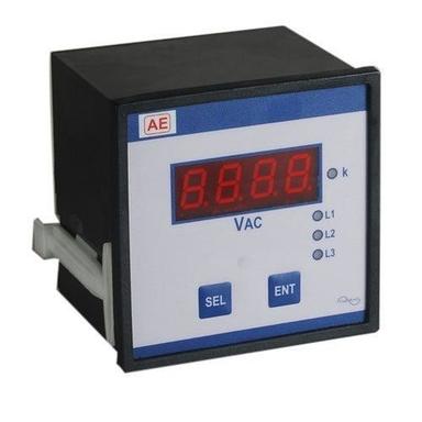 Black Multifunctional Digital Energy Meter