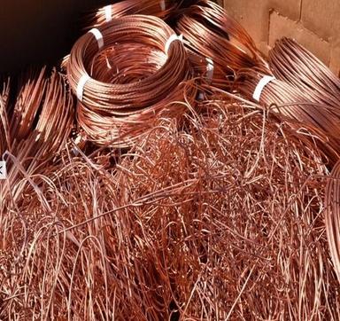 Industrial Grade Copper Wire Scraps Copper Content %: 99.99%
