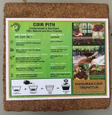 Golden Brown 100% Natural And Eco Friendly Coir Pith