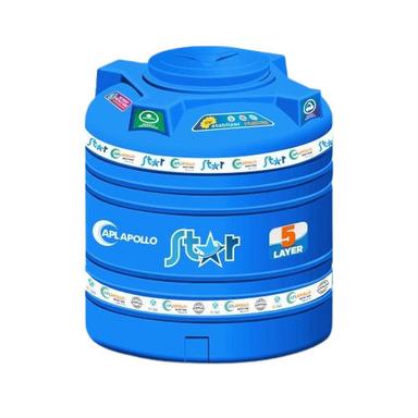 Apl Apollo Blue Round Plastic Water Tank Application: Home
