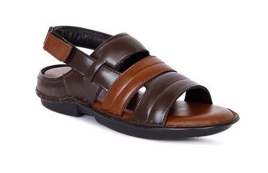 Multi Color Genuine Leather, Office Wear Comfortable Casual Sandals For Men'S