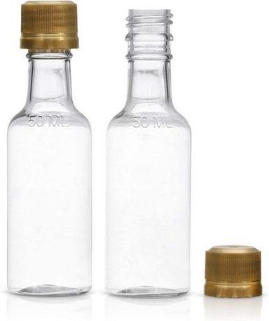  ग्लास अत्यधिक टिकाऊ 50Ml मिनी प्लास्टिक की बोतलें जिसमें कोई लीक कैप नहीं है 