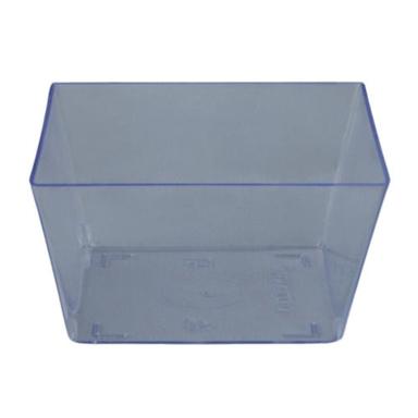 Square Transparent Plastic Mousse Cup 2.3" / 60 MM