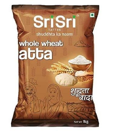 White Sri Sri Whole Wheat Flour (No Artificial Color And No Preservatives Use)