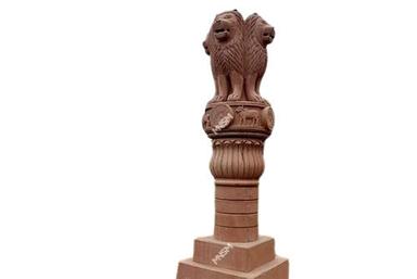 Natural Stone Ashok Stambh / Marble Ashok Stambh - Height: 3 Foot (Ft)