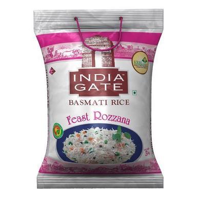 Common Long Grain India Gate Feast Rozanna Aged White Basmati Rice, 5Kg