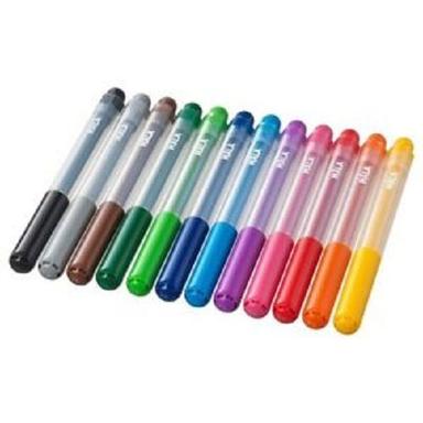 Smooth Writing Easy To Hold Colorful Sparkling Glitter Pen For Drawing (12 Piece) Polyester