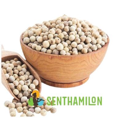 Round Natural Dried White Pepper