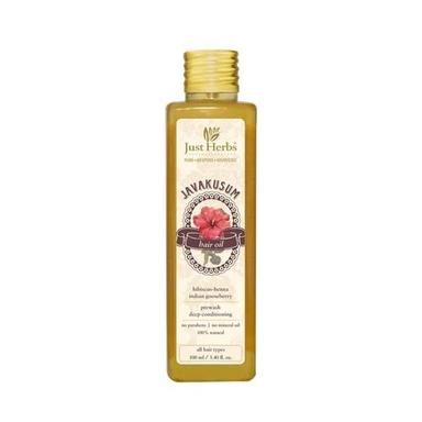 100% Herbal Javakusum Hair Oil With Hibiscus, Henna And Indian Gooseberry Volume: 100 Milliliter (Ml)