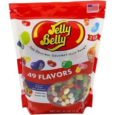 Candy Gluten Free Pulpy Fruit Jelly Beans