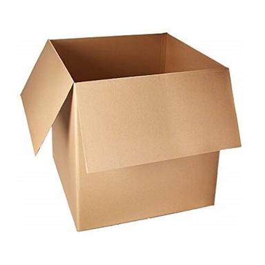 Brown Plain Corrugated Cardboard Packing And Shipping Box 