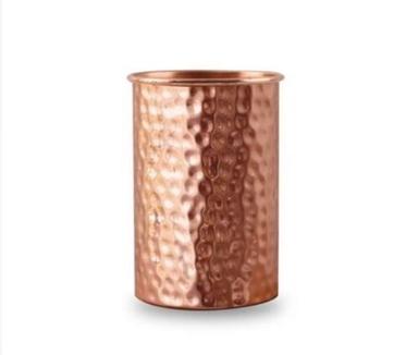  Capacity 325 Ml, Copper Purity 95% Round Shape Copper Glass For Drinking Weight: 100 Grams (G)