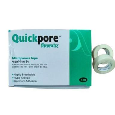White First Aid Bandaging Microporous Quickpore Tape ,5M ,50 Pic