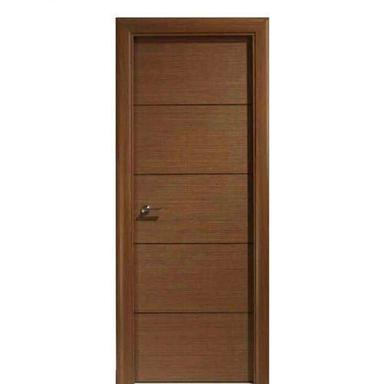 Rectangular Shape Brown Designer Laminated Glossy Finish Wooden Doors  Application: Home