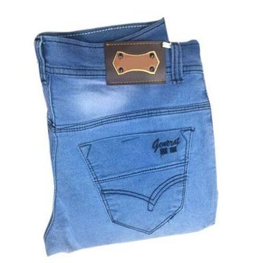 Mens Slim Fit Comfortable And Anti Wrinkle Casual Wear Blue Denim Jean Age Group: >16 Years