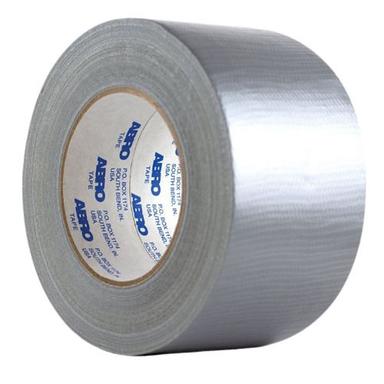 Grey 0.6 Mm Thick Round Single Sided Polyvinyl Chloride Cloth Duct Tape