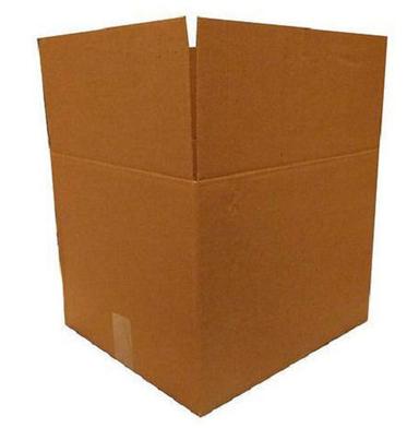 Paper 5 Ply Rectangular Glossy Lamination Plain Cardboard Corrugated Carton Box 