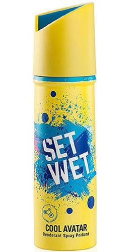 Set Wet 150 Ml Cool Avatar Deodorant Long-Lasting Fragrance Body Spray Perfume For Men