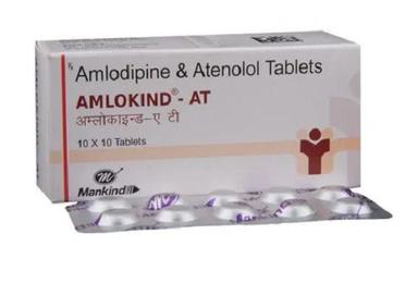 Amlodipine And Atenolol Tablets, 10 X 10 Tablets General Medicines