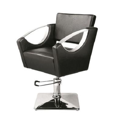Soft 100 Percent Comfortable And Adjustable Leather Black Color Chair For Salon