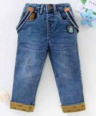 Stylish Denim Party Wear Kids Blue Jeans Age Group: 7-8 Years